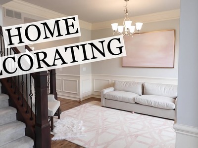 NEW LIVING ROOM FURNITURE + ENTRYWAY DECOR | ALEX AND MICHAEL
