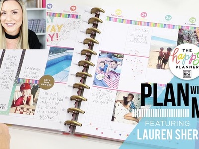 Plan With Me!. Happy Memory Keeping™. with Lauren!