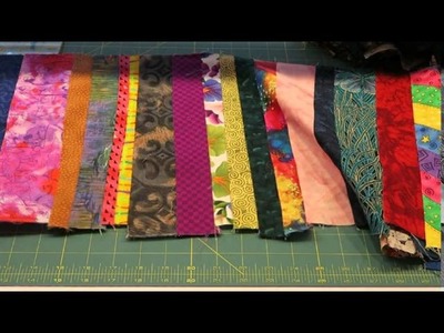 Quilting: String Storage and Tips for Making a String Border