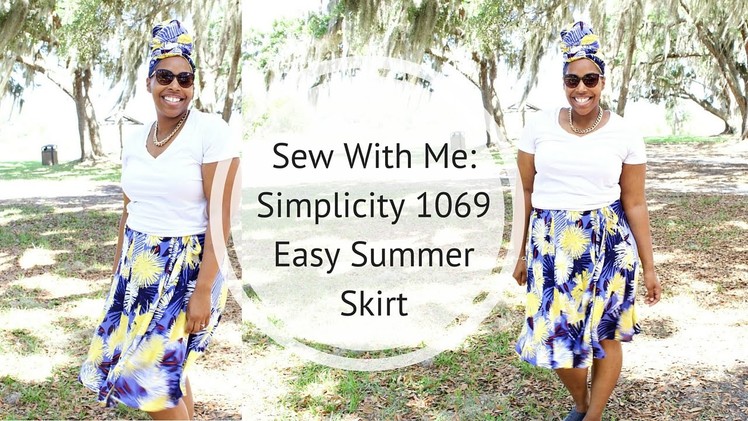 Sew With Me: Simplicity 1069 Wrap Skirt