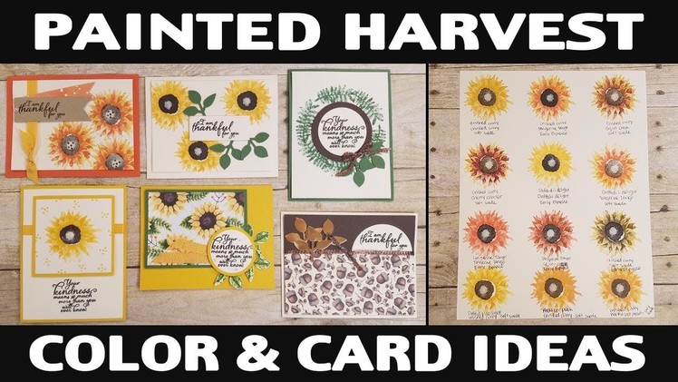 Stamping Jill - Painted Harvest Color & Card Ideas