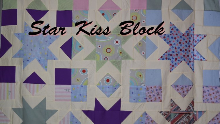Star Kiss Block - Weekened Project