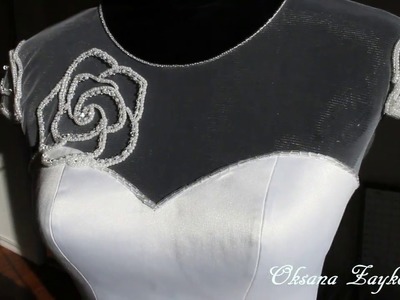The Making of wedding dress for Haute Couture  Diploma by Oksana Zayko