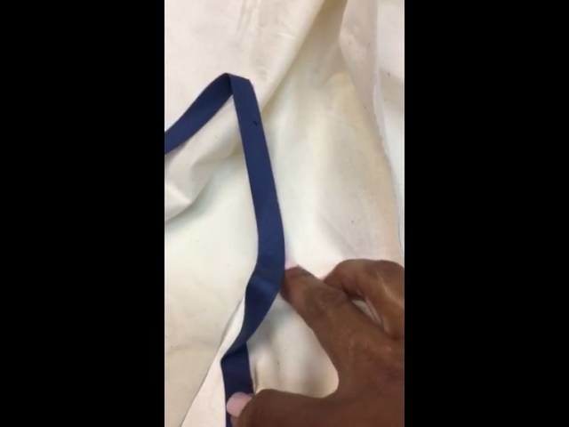 Trimming your garment