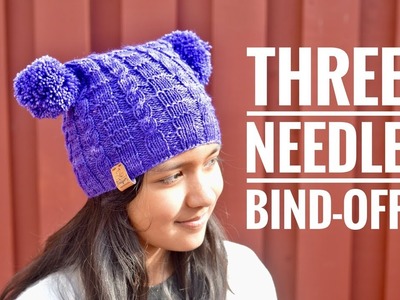 Tutorial #20: Three Needle Bind-Off. Cast-off