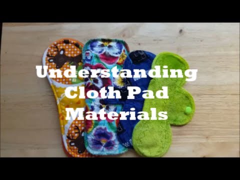 Understanding cloth pad materials (Cont. From "What's with the price?"