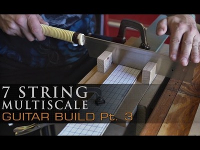 7 String Multiscale - Guitar Build - PART 3
