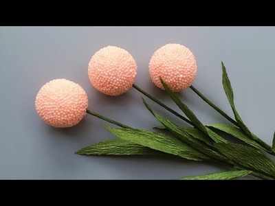 ABC TV | How To Make Flower From Foam Beads  - Craft Tutorial