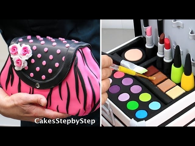 Amazing MAKE UP.FASHION Cakes and Cupcakes Compilation by Cakes StepbyStep