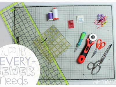 Basic Supplies EVERY Sewer and Quilter Needs | Arteza GIVEAWAY {CLOSED} | Whitney Sews
