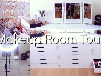 Beauty Room Tour. Makeup Collection | A Work In Process