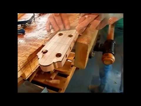Building a classical guitar by hand. Part 5. The head.
