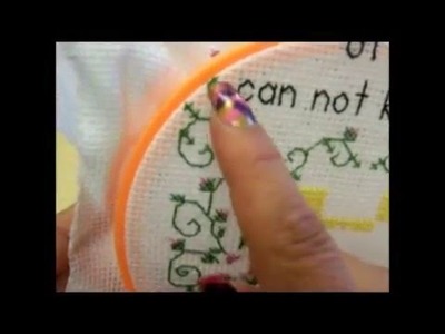 Counted Cross Stitch Part Four - The Design Comes Together