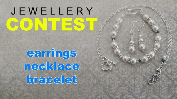 Dean's Jewellery, Earrings, Necklace & Bracelet ( Contest Closed )