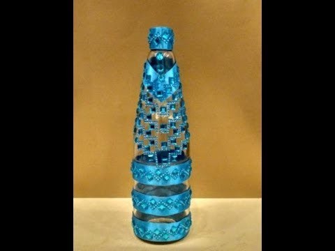 Decorate waste bottle || Best out of waste || Room decoration