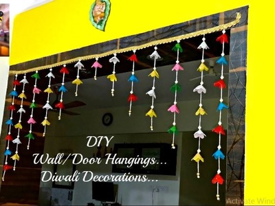 DIY-Door Hangings-Easy Craft using glitter foam sheet