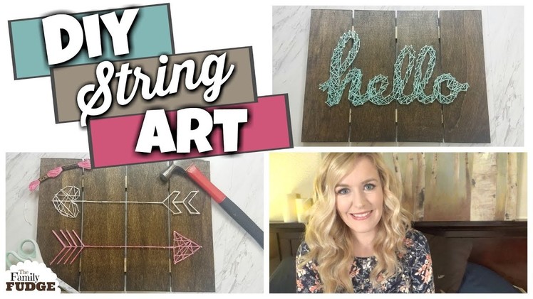 DIY String Art Tutorial || Easy, Budget Friendly Craft Idea