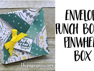 Envelope Punch Board Pinwheel Box
