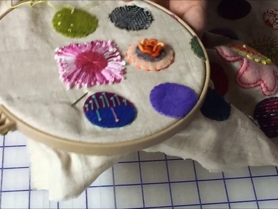 French Knot and Pistil Stitch By Charisma