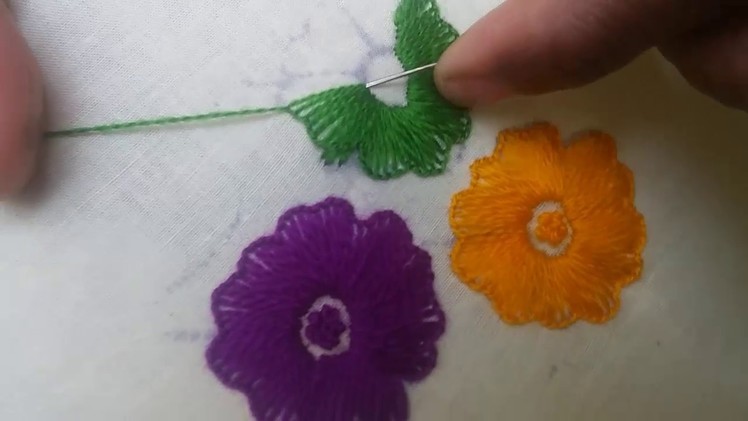 Hand Embroidery: Kaaj Tankka. Cause stitch Part-2