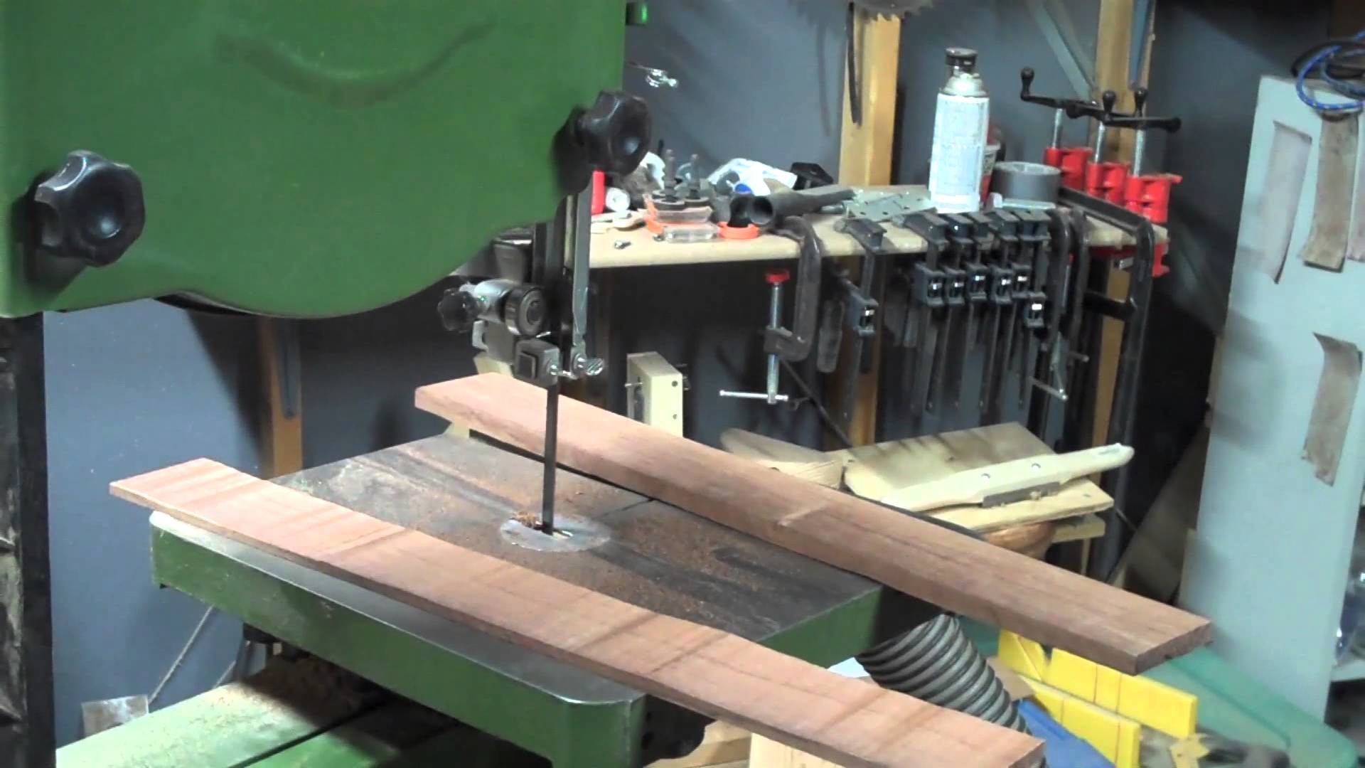 Luthier ebony making