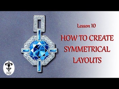 How to create symmetrical designs - Lesson 10