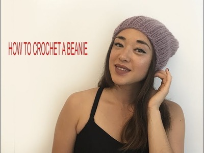 How To Crochet A Slouchy Beanie Hat