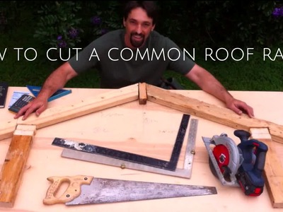 How To Cut a Roof Rafter