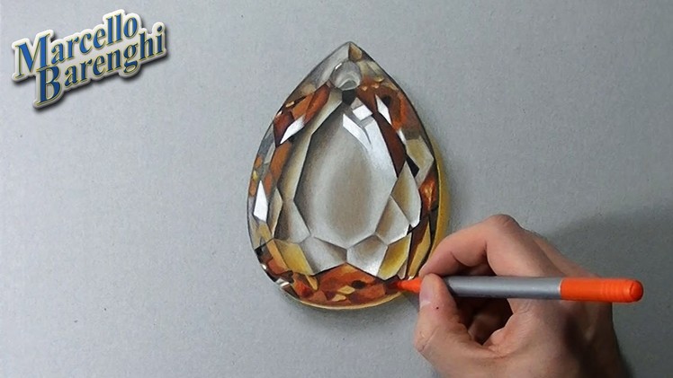 How to draw a golden topaz