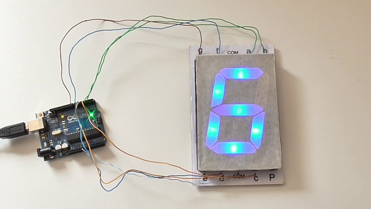 How to Make a 7 Segment Display at Home