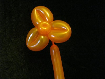 How to make a balloon flower with one 260Q