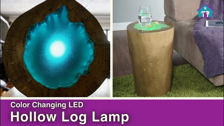 How to Make an LED Log Lamp