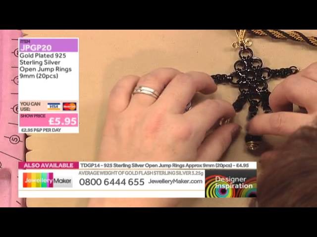 How to Make Chain Maille Jewellery: JewelleryMaker LIVE 19.11.2014