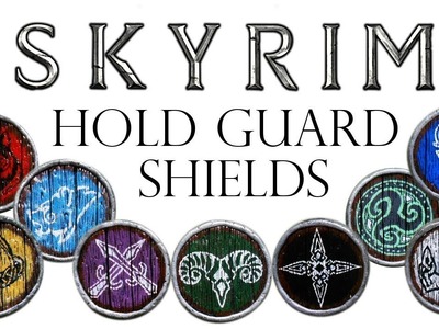 How to make Skyrim Hold Guard shields