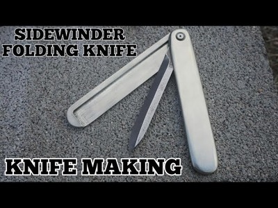 Knife Making - Sidewinder Folding Knife