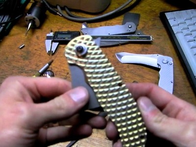Knifemaking Tuesdays Week 13 - more test blades and flipper framelock action!