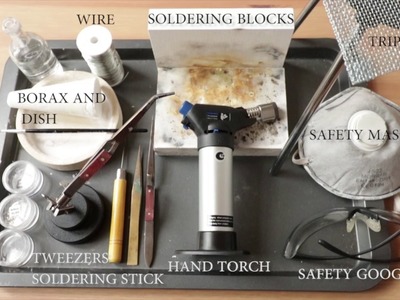Learn silversmithing: BASIC TOOLS. Silversmithing supplies