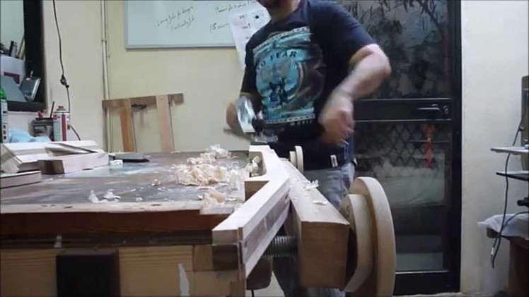 Lullaby Custom Guitar Build Video Diary: Cutting Neck Profile HD