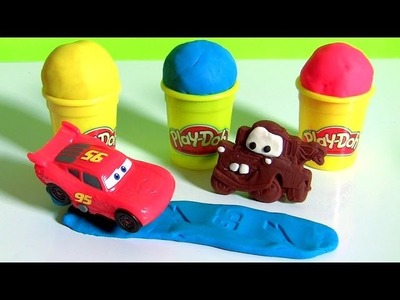 NEW Play Doh Create Lightning McQueen and Mater from Disney Pixar Cars 2 Play-Doh 2017