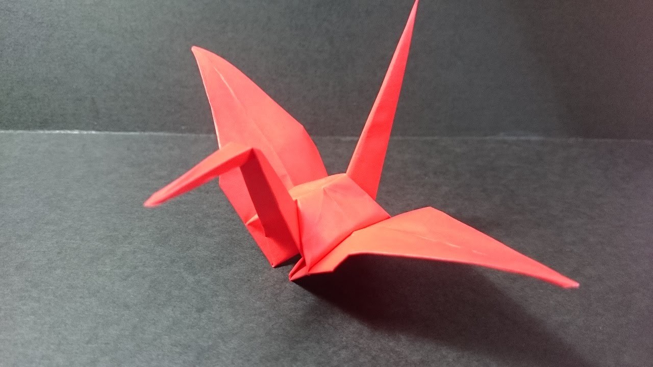 摺紙 摺紙鶴 Origami Crane