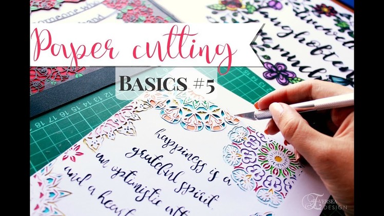 Paper cutting Basics #5 | Cutting Tools, Cutting Mats