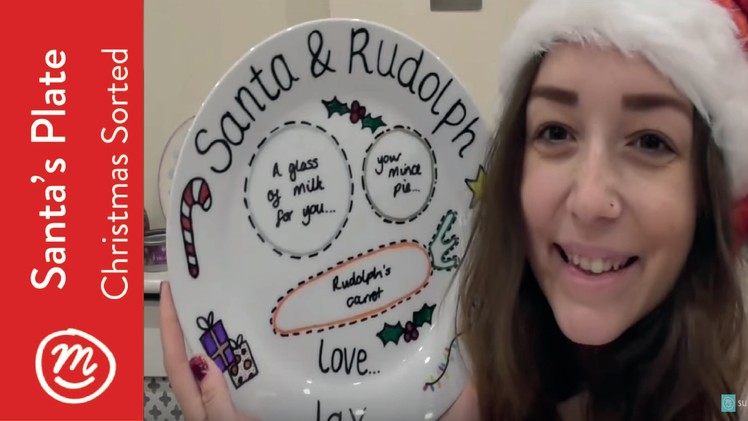 Personalised Christmas Eve Plate | Christmas SORTED with Channel Mum #Vlogmas