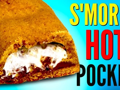 S'MORES HOT POCKETS - How To Make Marshmallow Chocolate Hot Pocket