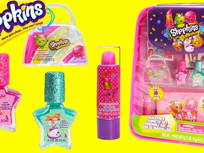 Shopkins Cosmetics Backpack and Surprises