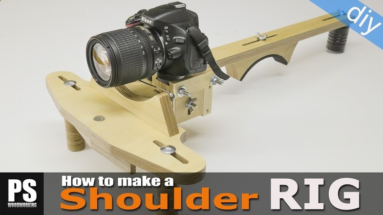 Shoulder Rig with new Follow Focus System