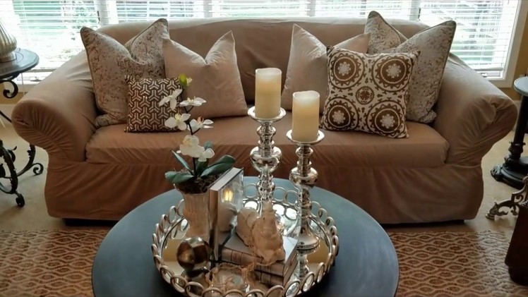 SPRING.SUMMER RUSTIC GLAM LIVING ROOM TOUR