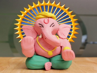 Vinayaka Chavithi #1| Ganesh Chaturthi ‐ Ganesh Murti Making at Home | Ganesha Idol Making with Clay