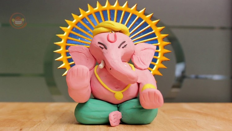 Vinayaka Chavithi #1| Ganesh Chaturthi ‐ Ganesh Murti Making at Home | Ganesha Idol Making with Clay