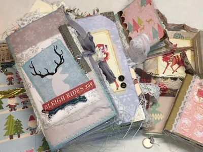 Xmas in July Junk Journals. | I'm A Cool Mom