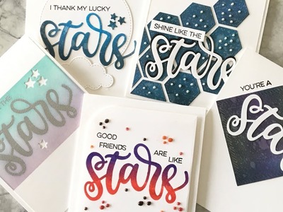 1 Stamp Set, 5 Ways with Justine Hovey